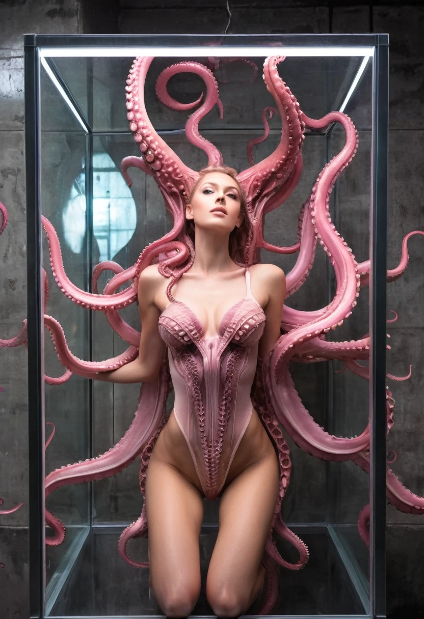 Photorealistic, [Long Messy Dark Hair | Tanned | Ahegao | Hyper Realistic Tan Skin | Ultra Detailed Hazel Eyes | Dramatic Eyeliner | Smokey Eyeshadow].
(Slimy tentacles)
[Octopus Tentacles | Wrapped in Tentacles]
((Cum))::5 (Anal) (Ecchi)::5 (nsfw) (Cumflation)::2 (Pinup)::4
Intricate, Elegant, Ornate, Beautiful, Attractive, Exotic.

Film, Photosynth, Photorealistic, Ultra sharp photography, best quality, award winning realism, hyper realism.