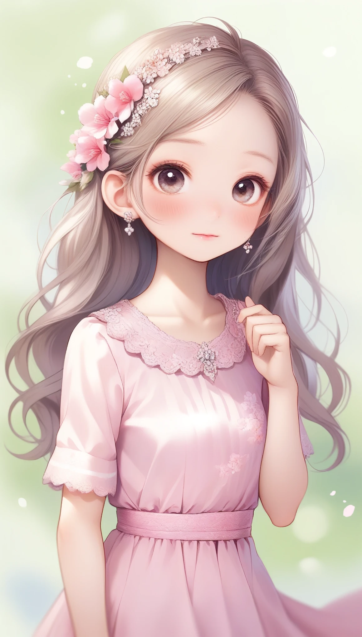 certain! This is a 2D character with characteristics and features related to Phobia, in a cute style.:
---
name: VANESSA (Venessa)
age:
height: 150 cm.
weight: 42 kg.
External characteristics:
- hair: hairสีชมพูอ่อน ตัดเป็นทรงhairยาวเล็กน้อยที่มักจะปกปิดส่วนหน้าของเธอเมื่อรู้สึกกังวลหรือกลัว
- eye: eyeสีน้ำeyeลเข้ม มองแล้วดูอ่อนโยนและน่ารัก
- skin: skinขาวอมชมพู ดูมีความนุ่มนวลและอ่อนโยน
- dressing: Wear a pink or bright dress with a floral or striped pattern that makes her look cute and flirty.
- equipment: มักจะถือตุ๊กeyeหมีขนสั้นที่มีสีชมพูหรือสีสันสดใส และมักจะมีลูกบอลที่ประดับด้วยหัวโรคกลัวรู
property:
- Sensitive: VANESSAมีจิตใจที่Sensitiveและบางครั้งอาจมีแนวโน้มที่จะกังวลหรือกลัวในสถานการณ์ที่ไม่ค่อยเคยเจอ
- Become a captain: Despite her concerns, she has the confidence to do the right thing and help others in time of need.
- Love in everything: เธอมีความLove in everythingที่เธอทำและมีความกระตือรือร้นในการสนับสนุนสิ่งที่เธอเnameมั่น
- Best friend: VANESSAเป็นเพื่อนที่ดีและมีน้ำใจ พร้อมที่จะเป็นปัจเจกบนที่ผู้อื่นเมื่อเขาเจอกับความลำบาก
talent:
- Creating Happiness: She has the ability to present happiness and radiance to those around her, especially when she can survive her own worries.
profiled:
VANESSAเป็นสาวน้อยที่มีความละเอียดอ่อนและชอบทำให้ผู้อื่นมีความสุข แม้จะเจอกับความกังวลหรือความสับสน เธอก็ยังคงมีความมั่นใจในตัวเองและความสามารถของเธอที่จะเอาตัวรอดได้ เธอมีความกระตือรือร้นในการเรียนรู้และพัฒนาตนเองอย่างต่อเนื่อง โดยเฉพาะเมื่อเธอได้รับการสนับสนุนและกำลังใจจากเพื่อนและครอบครัวของเธอ