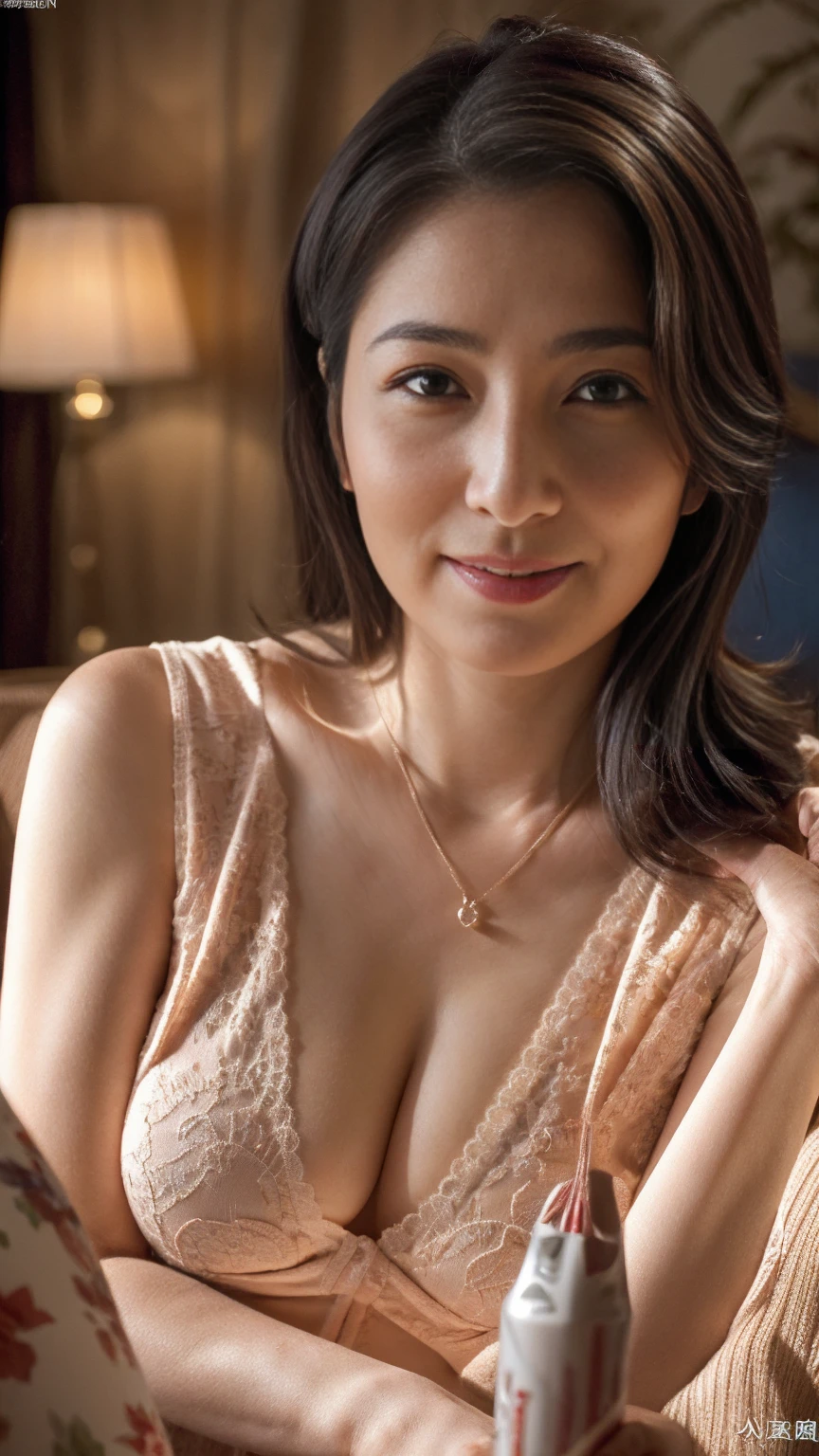 8k,photograph,((highest quality)),High resolution,Super detailed,Realistic,((Japanese)),high resolution,Beautiful mature woman,Photorealistic,Professional Lighting,In underwear,((masterpiece:1.2)),((Glamour beautiful woman)),Sexy Random Color Lingerie,((45 years old)),((Big Breasts:1.2)),looking at the camera,Beautiful Face,Twist your body,Beautiful lighting,Naughty pose,Short Hair,lure,Alluring,Uncontrollable passion