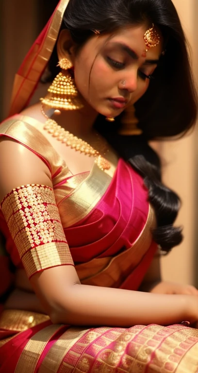 most beautiful Tamil girl salwar