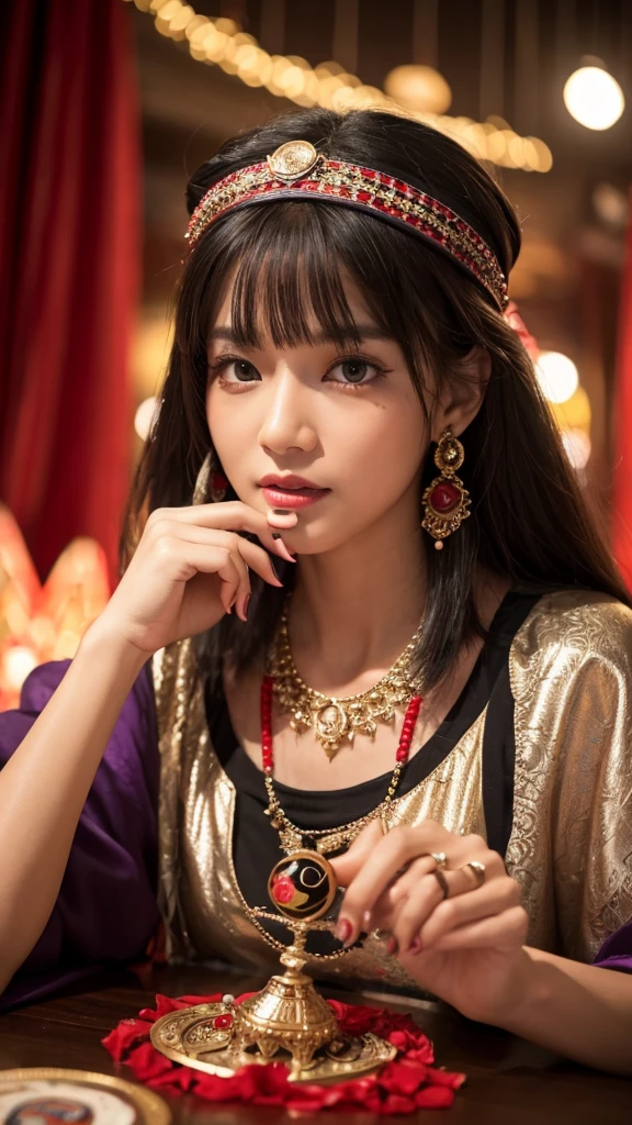 A fortune teller who posts TikTok