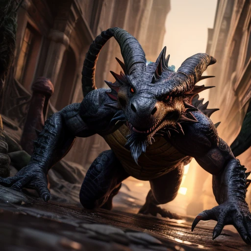 Scaly,A giant scorpion covered in jet-black scales. , (Humanity:1.1), Setrak, humanoid, (Tentacle beard:1.2), running, 
Sharp tail
(masterpiece, highest quality, Ultra-realistic, 4K, 2k, (complicated, High detail:1.2), Film Photography, Soft Focus,
RAW Photos, Realistic, Analog Style, Scattered beneath the surface, Photorealism, Absurd resolution),, Dramatic lighting, Tim Burton&#39;s Nightmare, Monster Dreams, v-ray octane, highly detailed by artgem, art, trending artstation, Blender, Bright colors, steampunk, Messi, Cinematic Light, Alexa, Ultra Prime, Stephen Gammell&#39;s Style, Watercolor, Black and White, Swamp, Shadow Creatures, Dripping, Infected