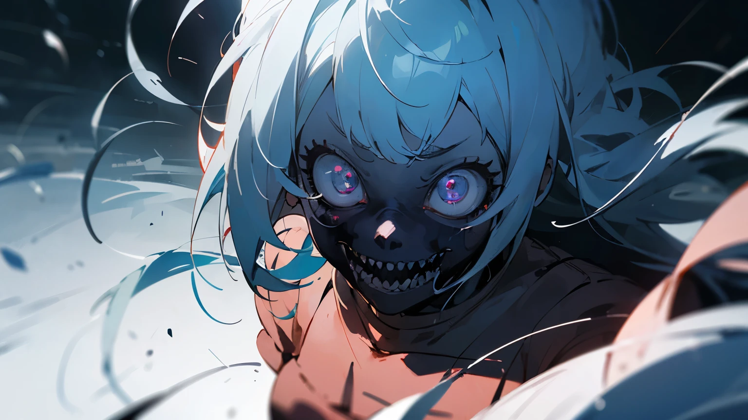 ((melhor qualidade)), ((super hdr)), ((4k)), ((horror)), anime girl ((sexy))