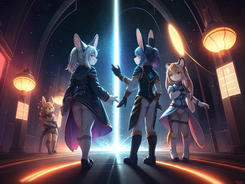 High-quality character portrayals , Hallucination, daydream , Space Sisters rabbit and Tiger , space Ship of Theseus , There are lots of highlights of the movie , Teleport