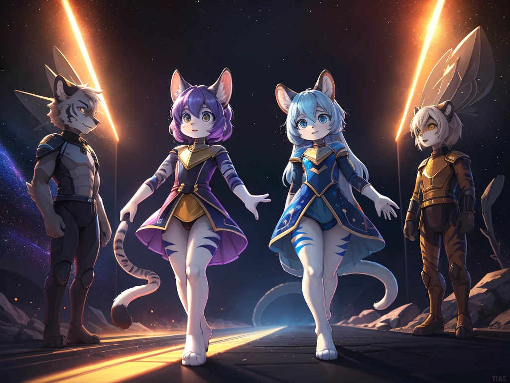 High-quality character portrayals , Hallucination, daydream , Space Sisters rabbit and Tiger , space Ship of Theseus , There are lots of highlights of the movie , Teleport