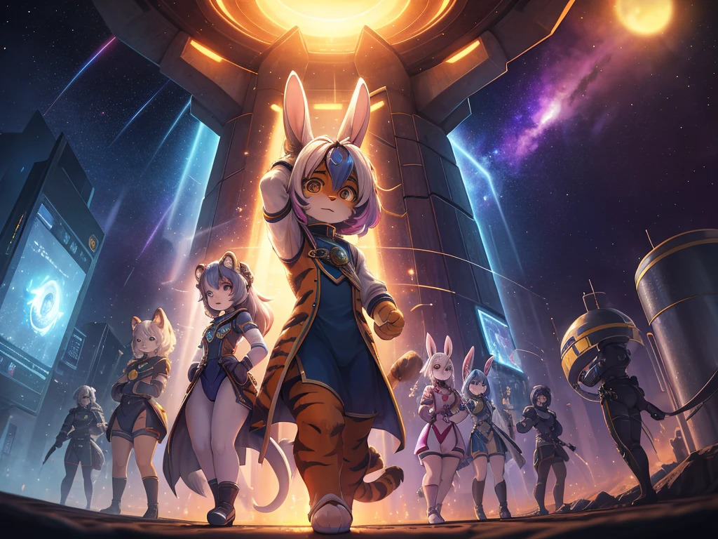 High-quality character portrayals , Hallucination, daydream , Space Sisters rabbit and Tiger , space Ship of Theseus , There are lots of highlights of the movie , Teleport