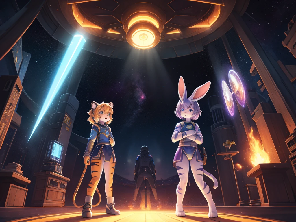 High-quality character portrayals , Hallucination, daydream , Space Sisters rabbit and Tiger , space Ship of Theseus , There are lots of highlights of the movie , Teleport