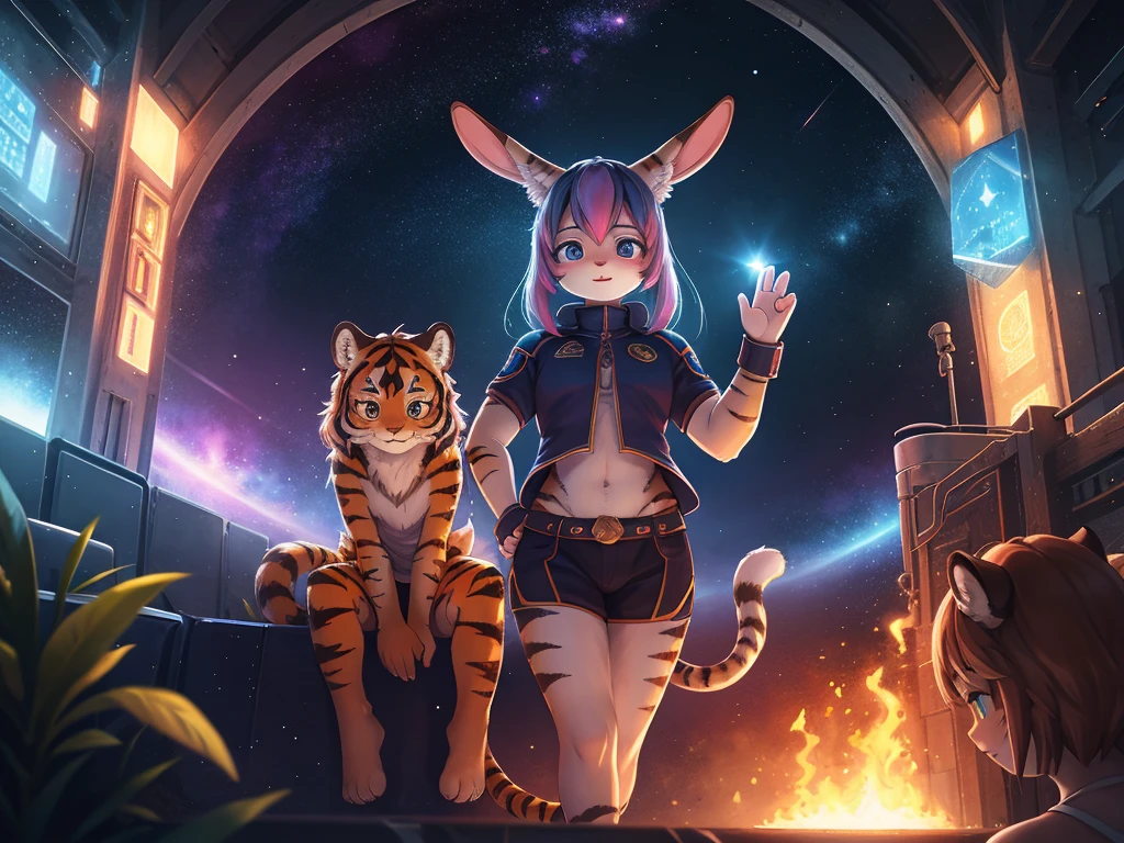 High-quality character portrayals , Hallucination, daydream , Space Sisters rabbit and Tiger , There are lots of highlights of the movie