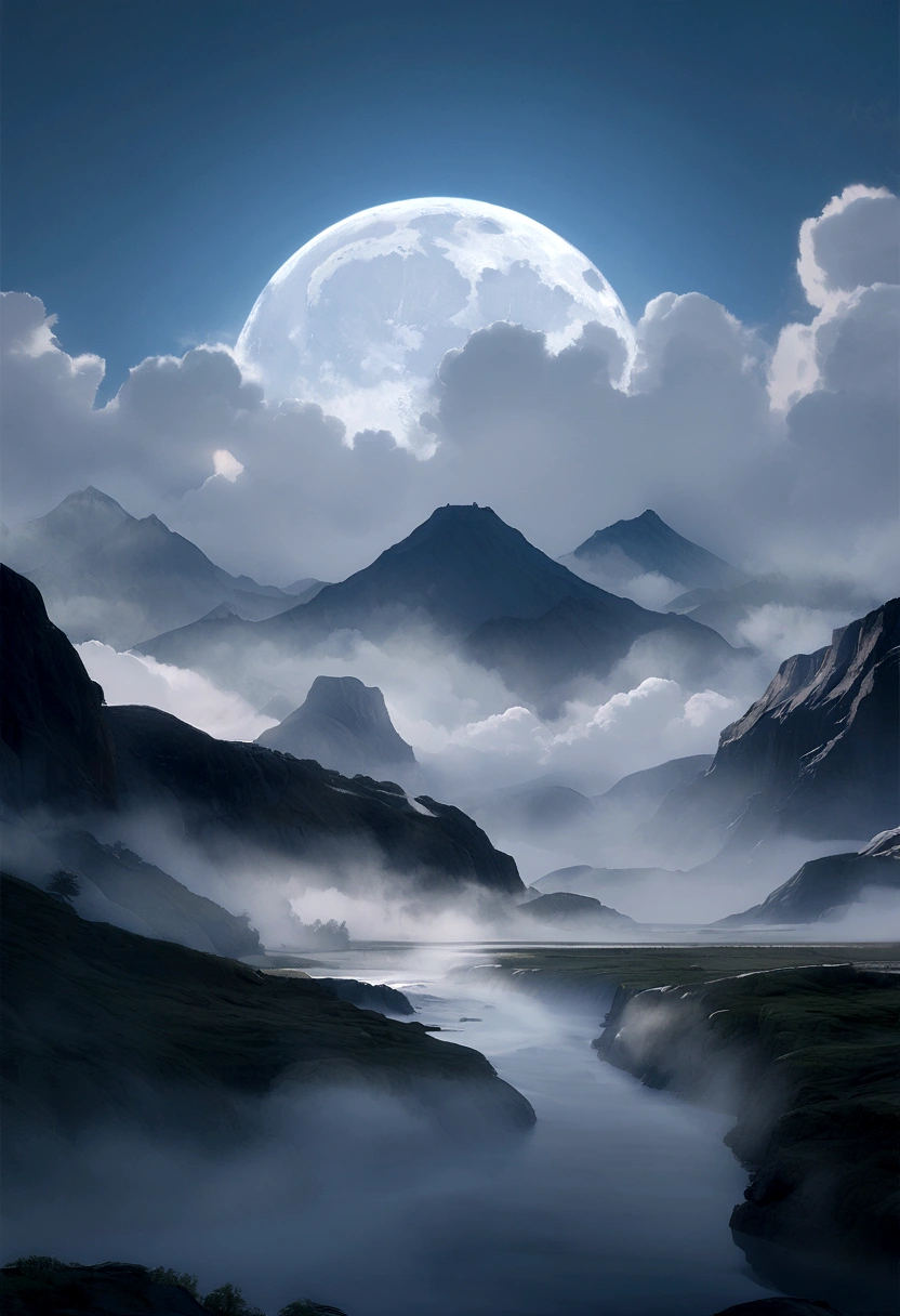 unmanned , outdoors , night , dream ,( dense fog :1.4), circular moon , mountain , river , the golden bough , sky , gold decoration ,
( minimalism :1.4), chinese classical art , yellow long upper shan , movie poster , a minimalist background ,3D, clean screen ,
Best quality , perfect lighting , Masterpiece , Official art ,8k, wallpar
huge filesize , huge file size , super Detailed , oc renderer ,
symmetrical shopping ,