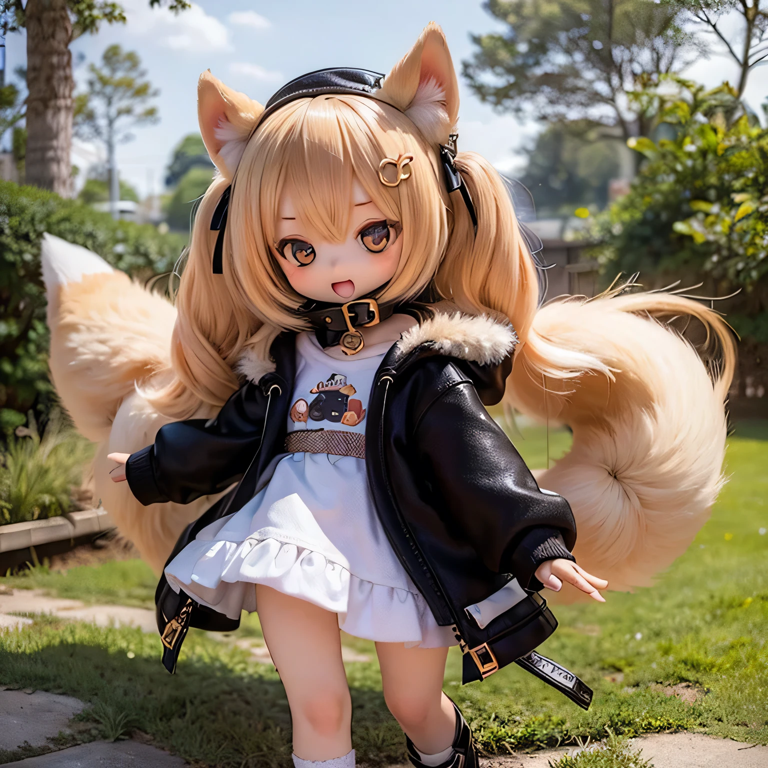 shiba inu girls chibi run