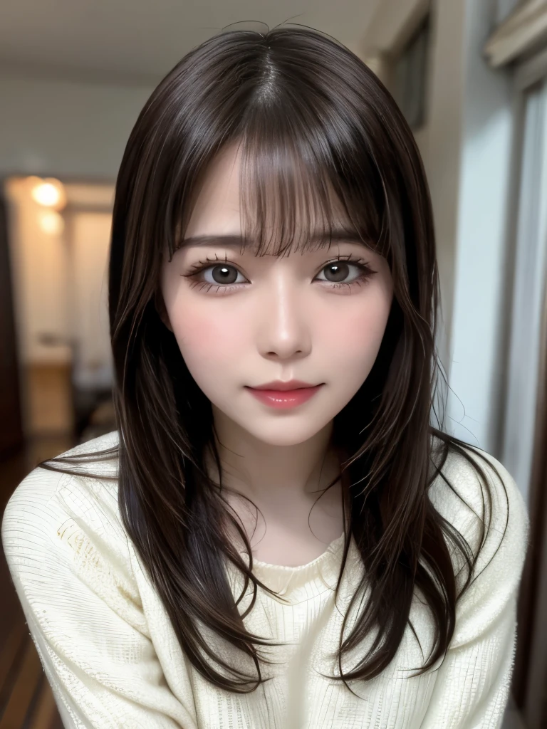 Realistic, detailed, Realistic, detailed, 複雑なdetailed, Masterpiece, break,, One girl, alone, Eurasia, Brunette, very beautiful, cute, detailed face, detailed skin complexion, Beautiful Eyes, Lips parted, Fascinating, Medium Hair, Shiny hair,, break,, Simple Background,, break,, Portraiture, f1.4/35mm, perspective, Professional Photography, Depth of written boundary, ratio, Focus on the face, Blurred Background, Bokeh, Sharp focus, Depth and Dimension, ratio, The rule of thirds, break,,