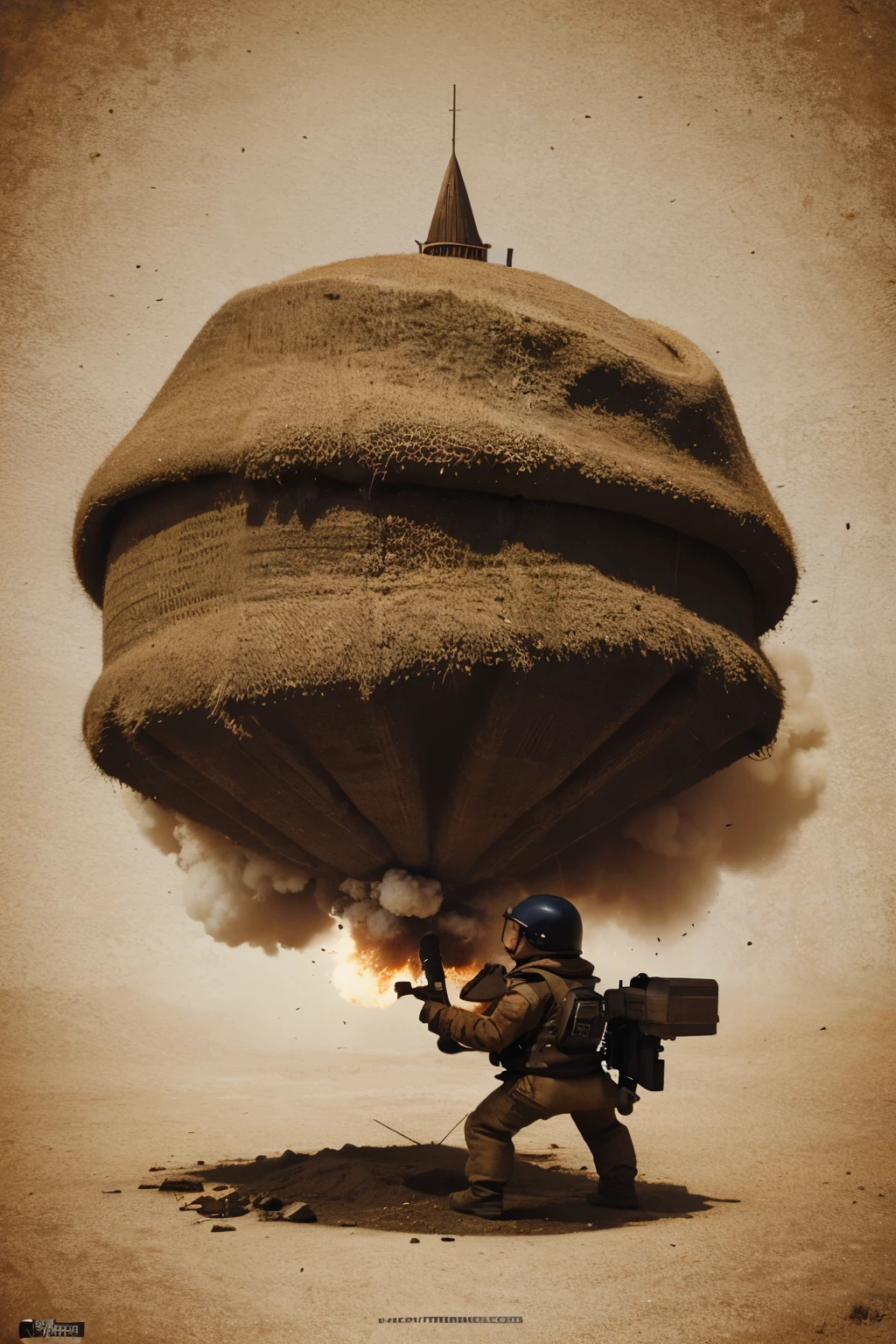 Criar um wallpaper de bombeiro em formato de desenho