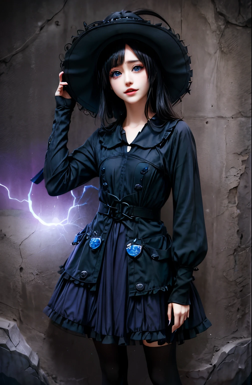 Anime Eyes, Dark blue eyes