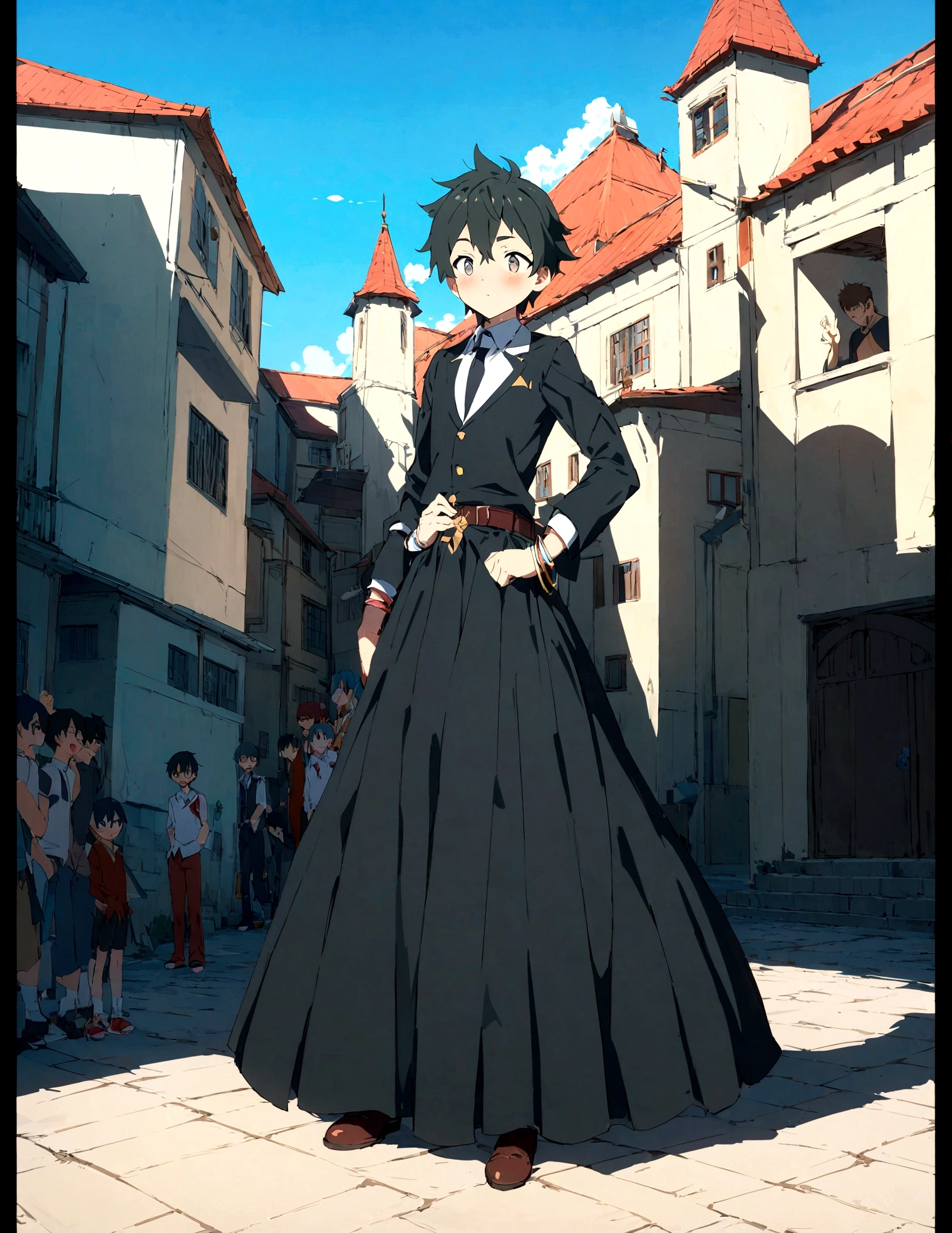 boys,,,,,,boys,,,,,,male protagonist,Bright Eyes,blush,,A refreshing and bright personality,,Men's Focus,Male Focus,A rich expression,Intentionally created happiness,,bracelet,When I first moved into the dorm I was pure and innocent.,,,Cool casual clothes,,,男子に犯され中のmale protagonistはいつも抵抗中らしい,,,,Brainwashed to transform into a potential gay man in love,Athletic Department Boys&#39; Dormitory,,,,,Junior and senior high school/university,,,Powerful school,cool,,,All male victims,,,creation,high resolution,4k,8k,quasi-masterpiece,highest quality,Anime Style,,Makoto Shinkai Style,,Cel animation art,,