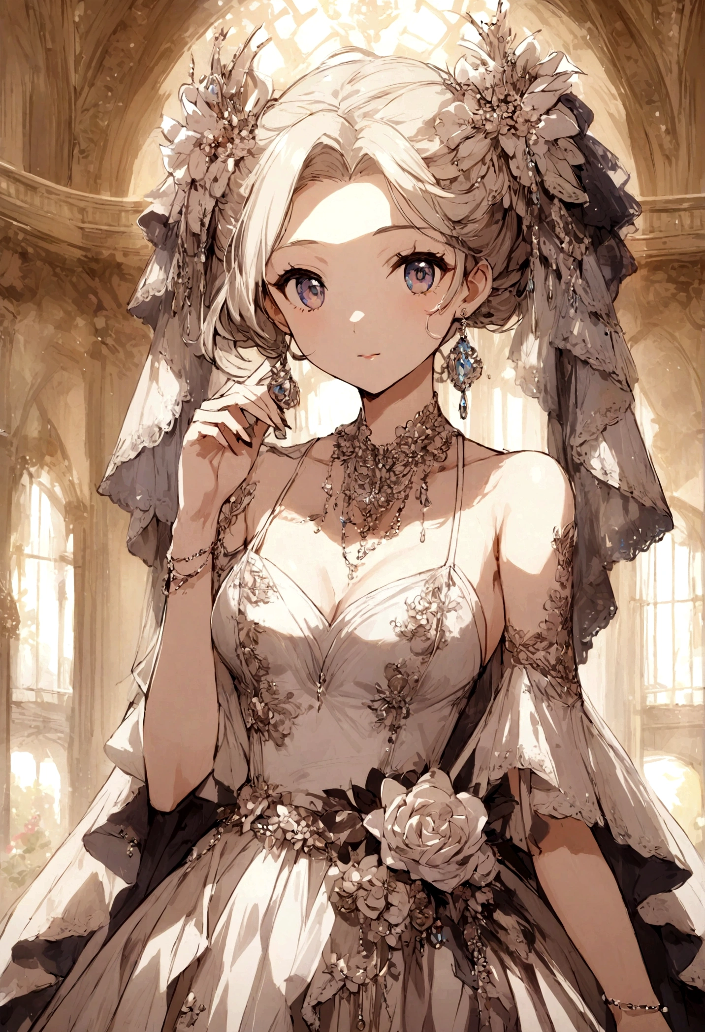 beautiful anime girl