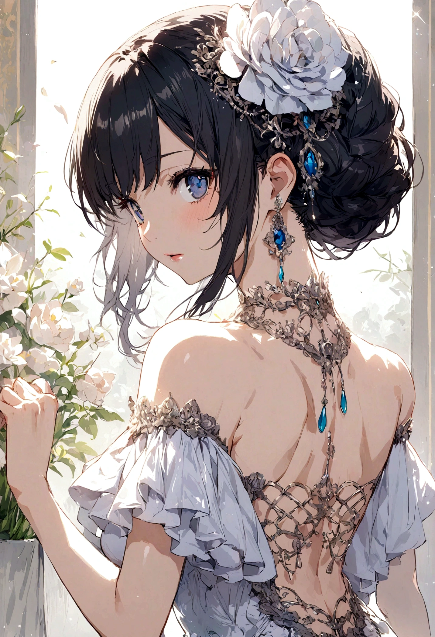 beautiful anime girl