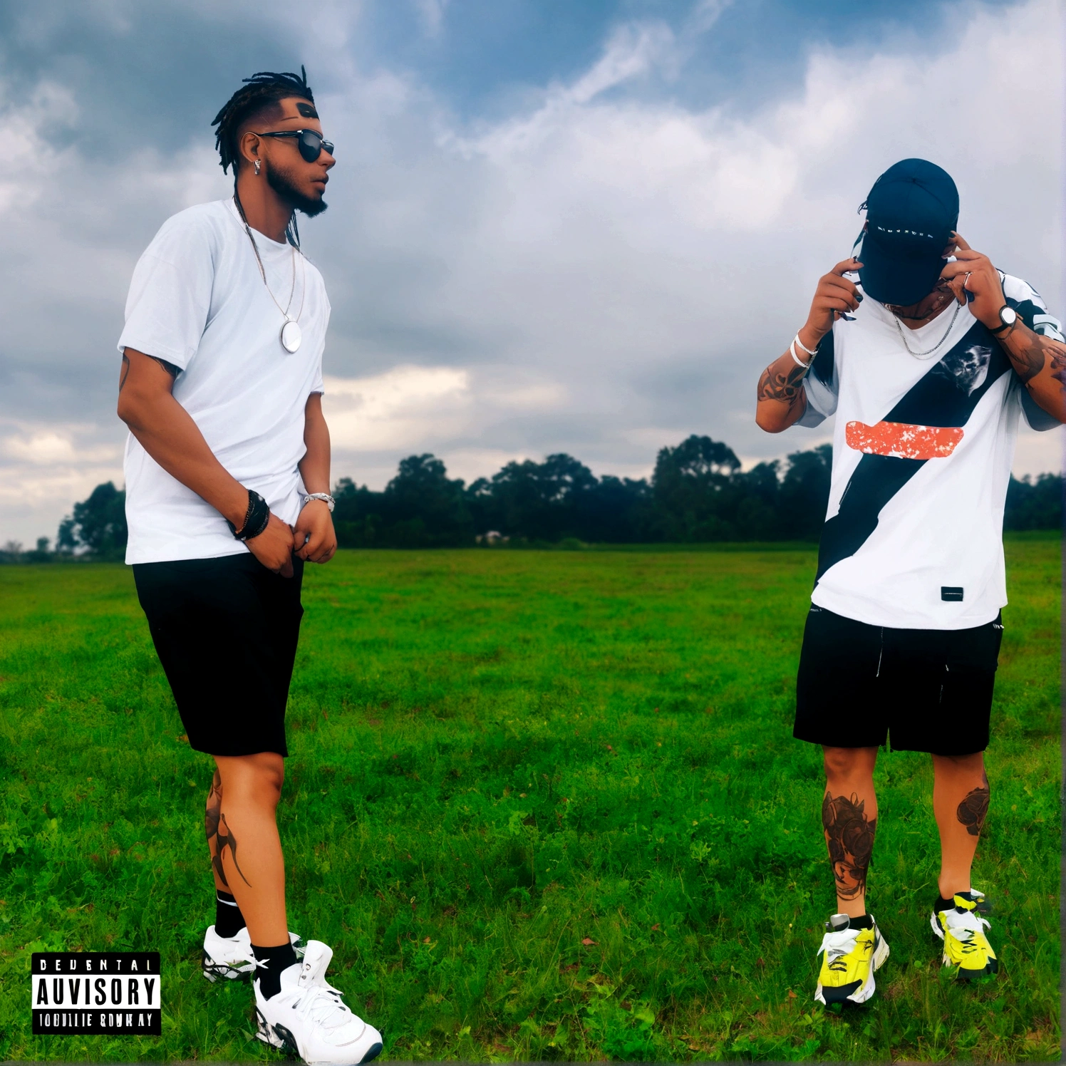 futuristic hiphop album cover