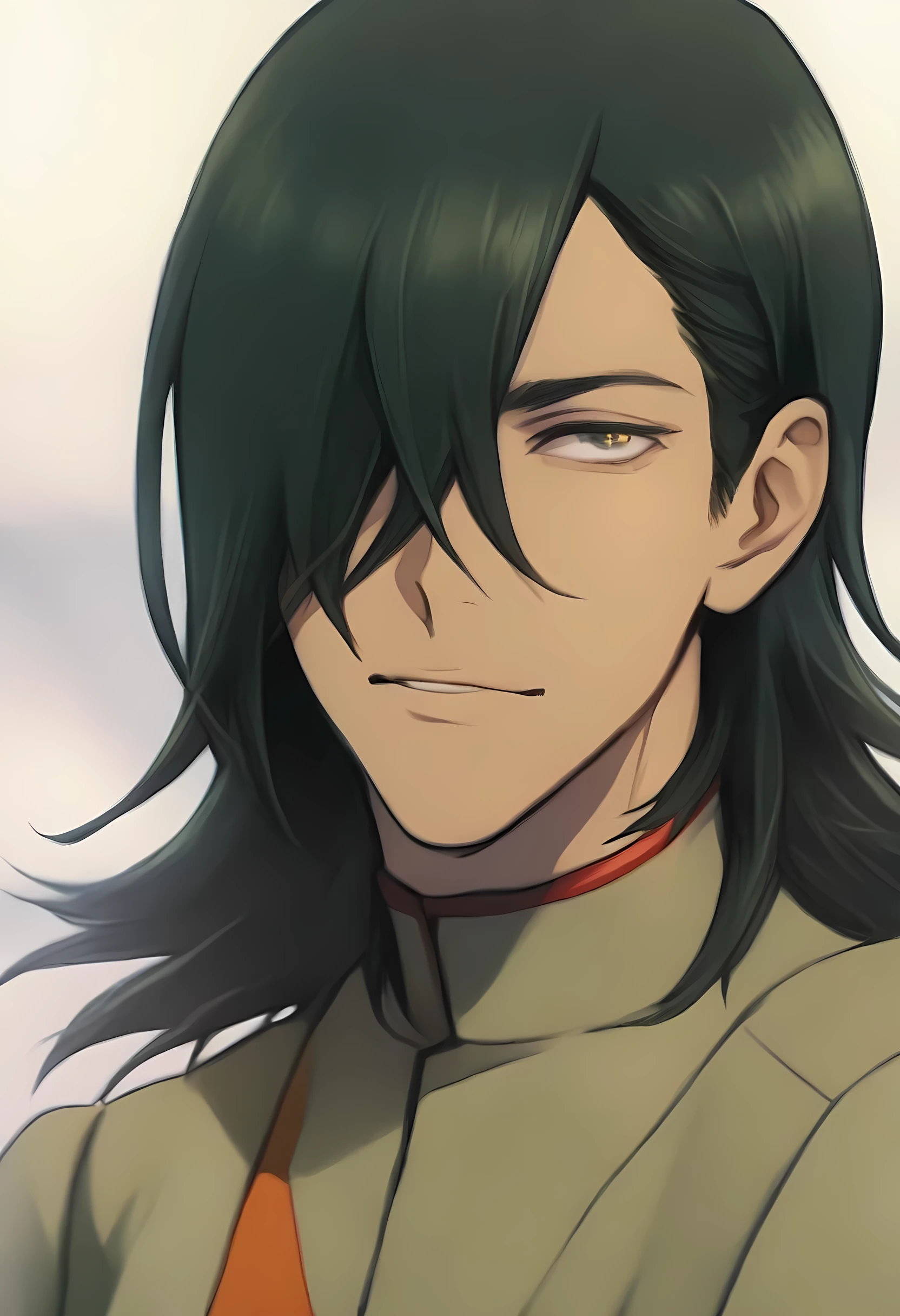 1boy, male focus, allelujah haptism, gundam, detailed face, detailed eyes