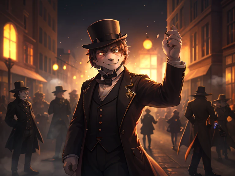 Hallucination, daydream , Bokeh , Gentleman Dr. Jekyll and ugly Mr. Hyde , 19th Dirty London , A shocking ending , steam punk