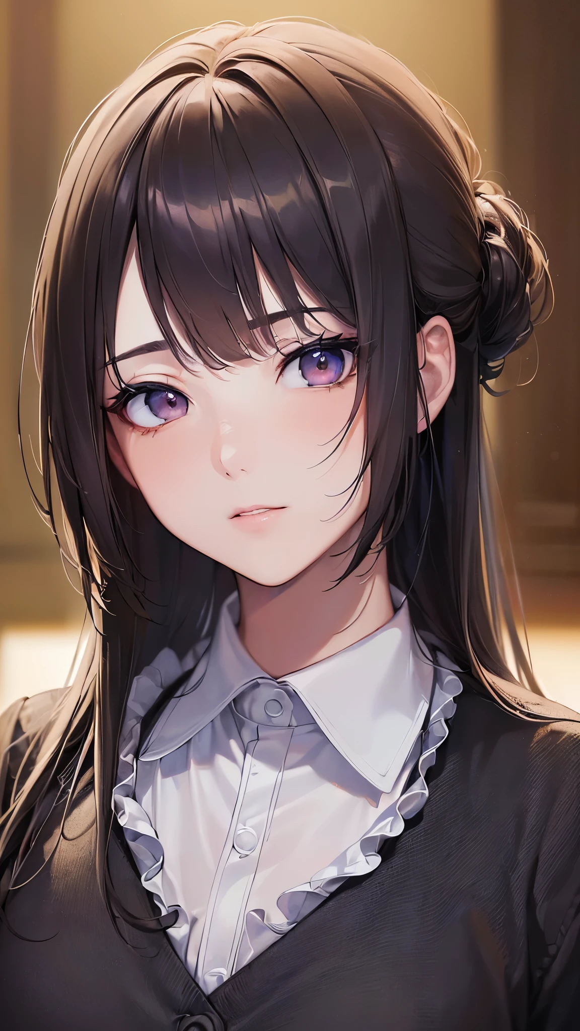 (((masterpiece))), (((High resolution))), (((8K quality))), (((perfect face))), (((Korean model))), ((buisness shirt)), (((high resolution face))), (((top quality eyes))), (((detailed face))), (((detailed texture))), look at the camera