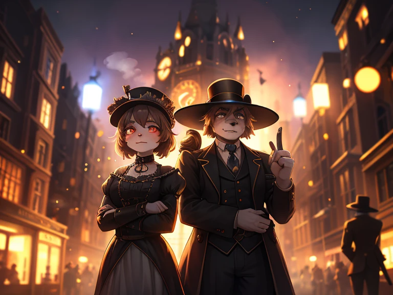 Hallucination, daydream , Bokeh , Gentleman miss. Jekyll and ugly Mrs. Hyde , 19th Dirty London , A shocking ending , steam punk