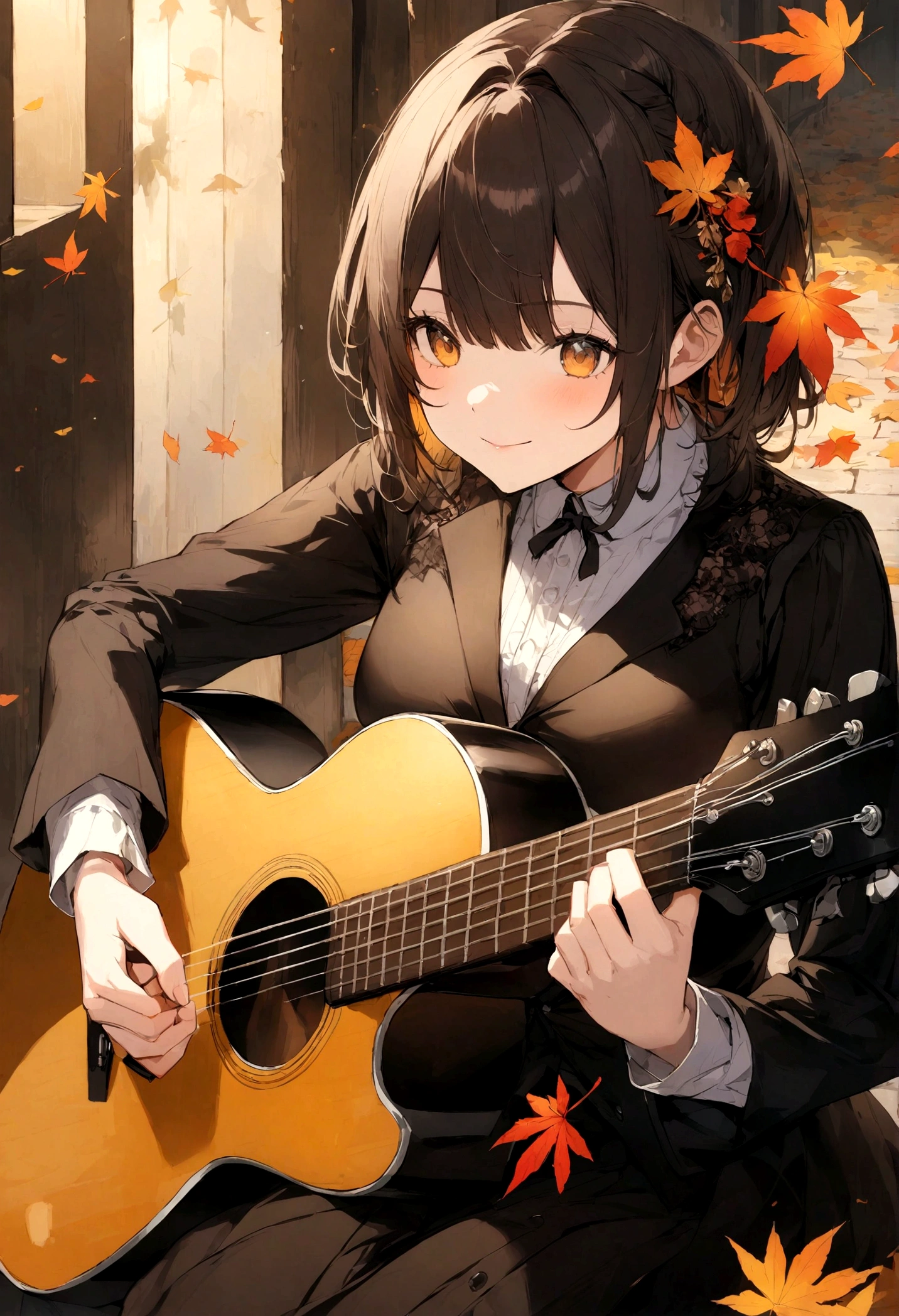 Jazz Masters、play the guitar、autumn leaves