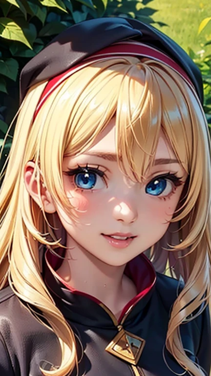 A girl is posing for a photo,pretty girl,Enchanting girl,Anime Girls,
(((One Girl,Baby Face,))),(Tree Eyes,blue eyes),
(((black long coat)), ((Red boots))、((big white headband))、
BREAK
(Beautiful Hair,Shiny Hair),((Blonde)、colorful hair:1.4)、Hair blowing in the wind、Forehead、Wavy Hair、Shaggy Hair、Very long hair),
(Expression of fine eyes,Beautiful and delicate eyes,Sparkling eyes,Eye Reflexes),
(double eyelid,Long eyelashes),
(Beautiful Nose,Thin Nose),
(Glossy lips,Beautiful Lips,Thick lips),
(Symmetrical facial features,Perfect Face),(((Detailed skin,Oily skin,Textured skin,Beautiful Skin))),
break
(smile、Embarrassed),
((noon、garden、squirt, grass)),((Walking、front view, upper body shot)),
break
(((highest quality)),((masterpiece)),((Very detailed))),((High resolution),(8k),(16k,1080p),(Anime 2D Rendering)),(Anatomically correct),
((Realistic)), (The best CG),Highly detailed art,CG illustration,