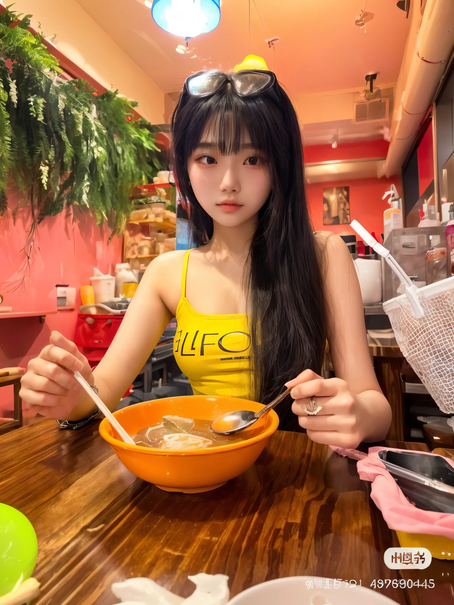 there is a woman taking a selfie in a bathroom mirror, ulzzang, 19-year-old girl, 8k selfie photograph, xision wu, xintong chen, 18 years old, 2 2 years old, sha xi, Yoshitomo Nara, 21 years old, photo of slim girl, e - girl