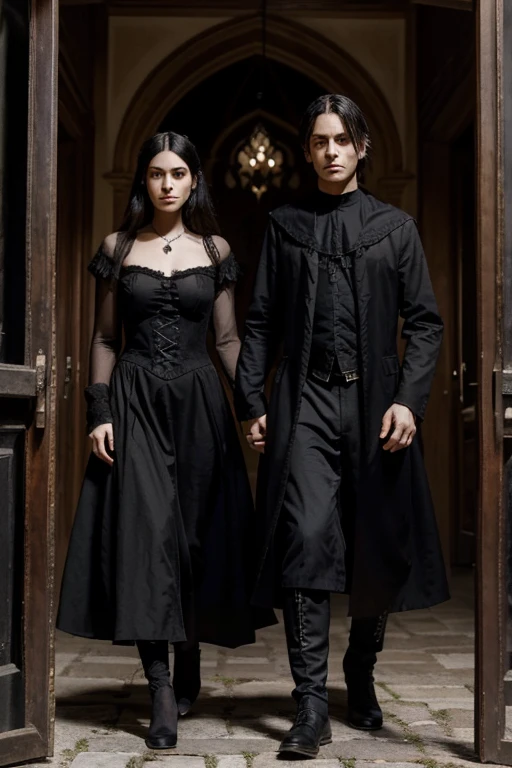 arte, capa de livro, Gothic style, casal apaixonado, time of the black death, roupas vitorianas