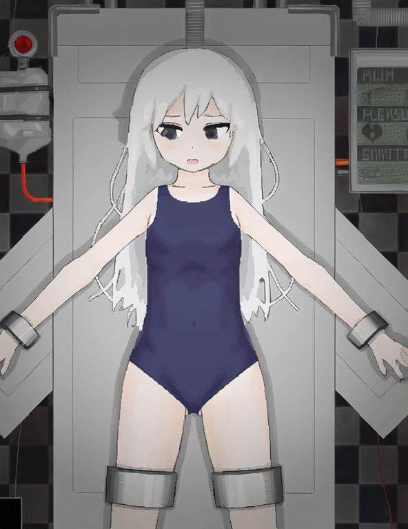 girl，In vivo experiments，Live Anatomy，swimsuit，intravenous injection，G