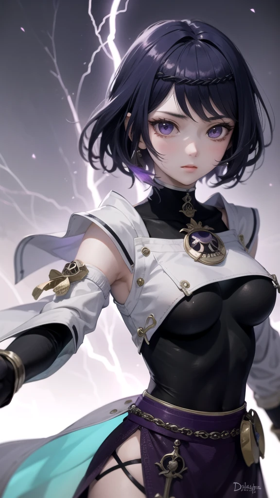 (High Detail:1.2) Anime Girl, (Cinematic Lighting, Delicate Colors), (Purple Lightning:1.2), Lighting Calm, Wind, Fog. Turquoise, delta tones.