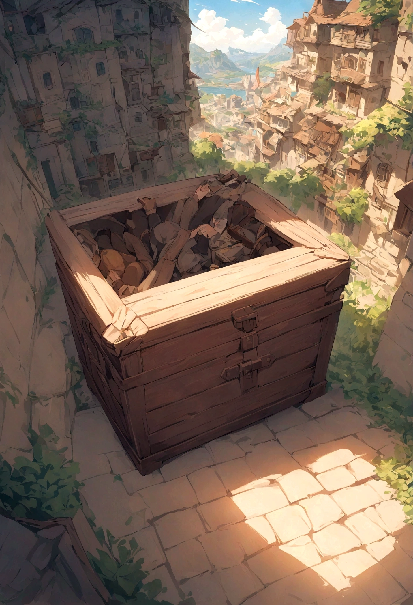 game chest, chest from the game, лут-boxing, boxing, location, игровая location, оранжевая location, location в оранжевых тонах, location с сундуками, Chests, Chests с лутом, сияющие Chests на заднем фоне, игровая location