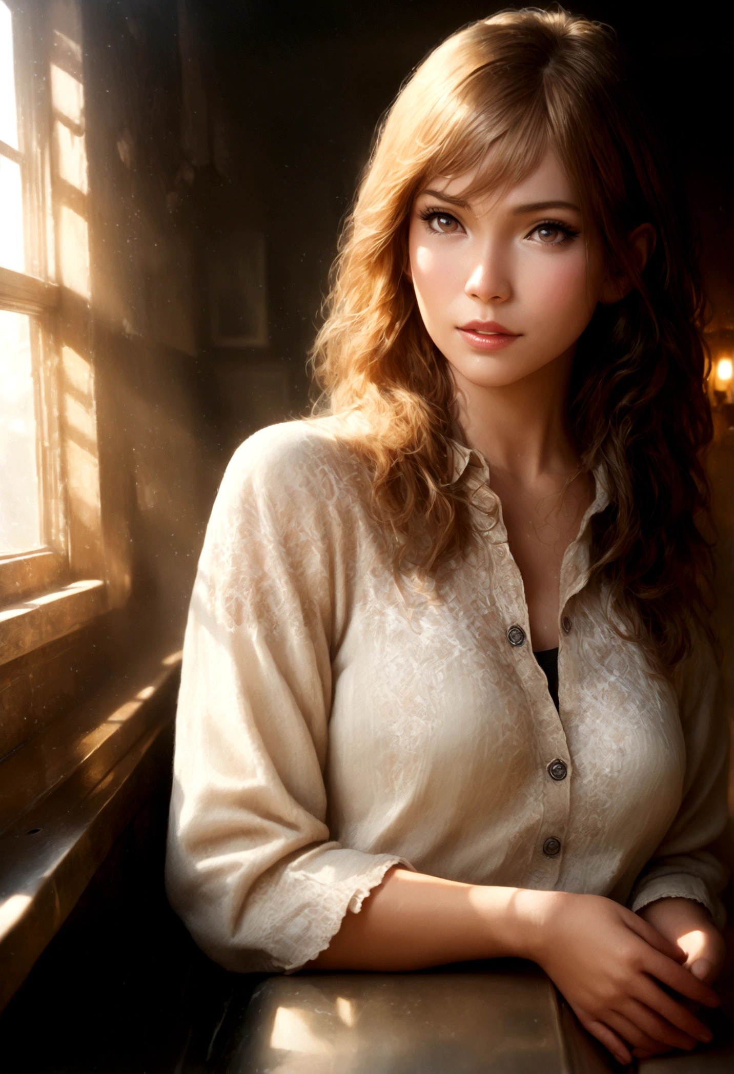 1girl, sayla mass from gundam, in a bathroom, beautiful detailed eyes, beautiful detailed lips, extremely detailed face, long eyelashes, in a relaxing bath, steam surrounding, ornate bathroom interior, warm lighting, (best quality,4k,8k,highres,masterpiece:1.2),ultra-detailed,(realistic,photorealistic,photo-realistic:1.37),intricate details,ornate decor,soft pastel colors,warm lighting,cinematic composition