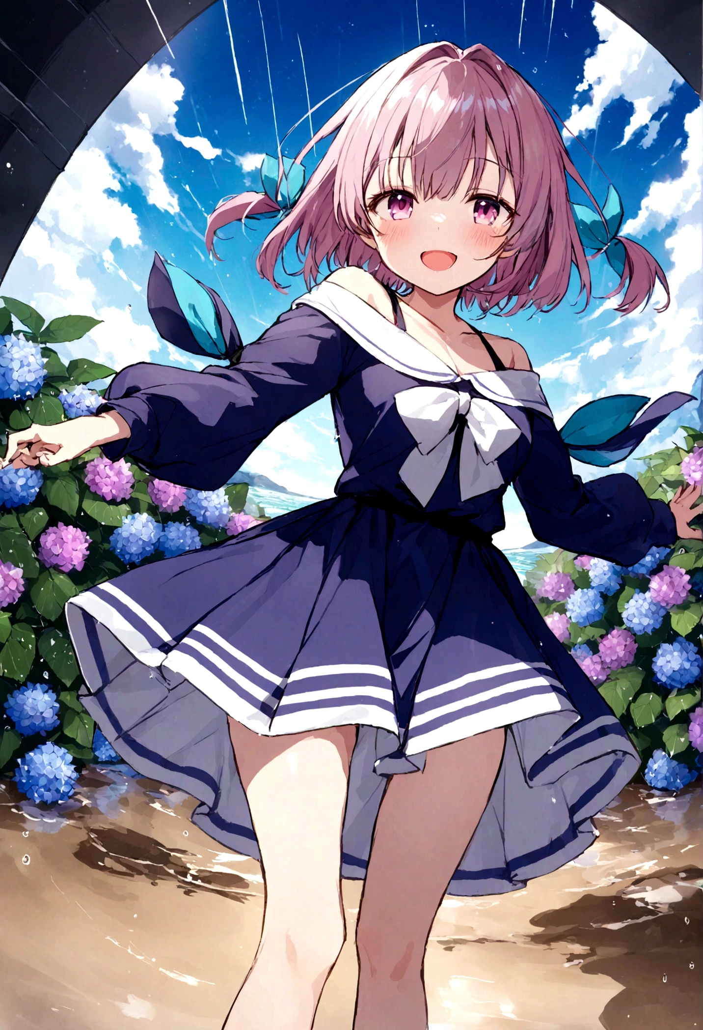 The strong wind is showing her white cotton panties、The strong wind is showing her white cotton panties、Kyoko Otonashi　Maison Ikkoku Low Angle、Long skirt、強風でHolding the flipping skirt with your hand、The strong wind is showing her white cotton panties、:((Holding the flipping skirt with your hand))