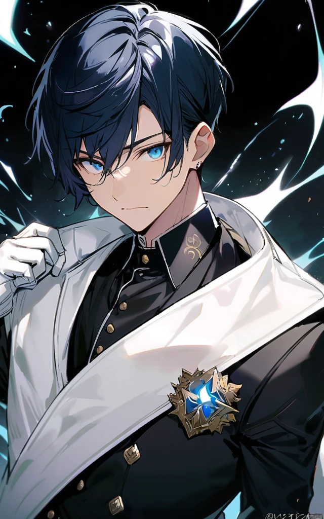 dark atmosphere,dark background,male swordsman in the dark,glowing yellow katana sword,lightsaber,Sword in both hands,night,dark,fear,sword focus,Glowing thunder in the air,
fighting stance,magical fire effect,fiery aura,