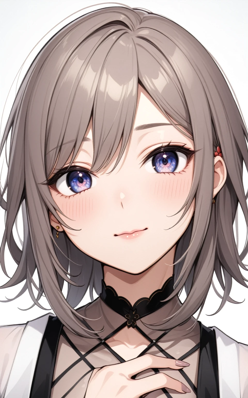 ((one personの女性)), Beautiful Face,I&#39;m moved,turn bright red,Glossy pink lips,night,Summer festival,((Anime style background)),masterpiece, highest quality, so beautiful, Latest, Complex details, (Pink long nails),AI-generated, Complex,High resolution, highest quality, super high quality,3D Images、View your viewers、3D Images,one person,Long white hair,High Ponytail,blue eyes,Anime woman posing for a photo, [[Fine grain、Colorful eyes、Shining Eyes:1.15]],(Squint your eyes:1.1),a hyperRealistic , hyperRealistic , Realistic,Anime woman with long and white hair, Smooth anime CG art, A woman in a colorful kimono with gold embroidery, (Black kimono),Red floral pattern,Long flower hair ornament,Big earrings,(Big Breasts:1.1),Mature Body,expensive,Big Ass,Fine details,Tight waist,Abdominal muscles,(Face close-up:1.5),