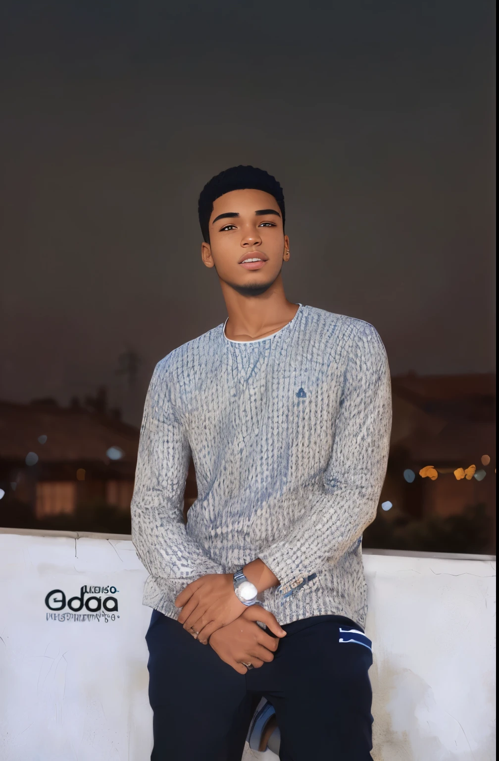 arafed boy in a blue shirt standing in a yard, paw patrol, bluey, jose miguel roman frances, diego 5, he wears a blue shirt, kid, riyahd cassiem, print ready, caio santos, blue uniform, closeup portrait shot, stephan, p. j. n, luca, by Luis Miranda, mateus 9 5