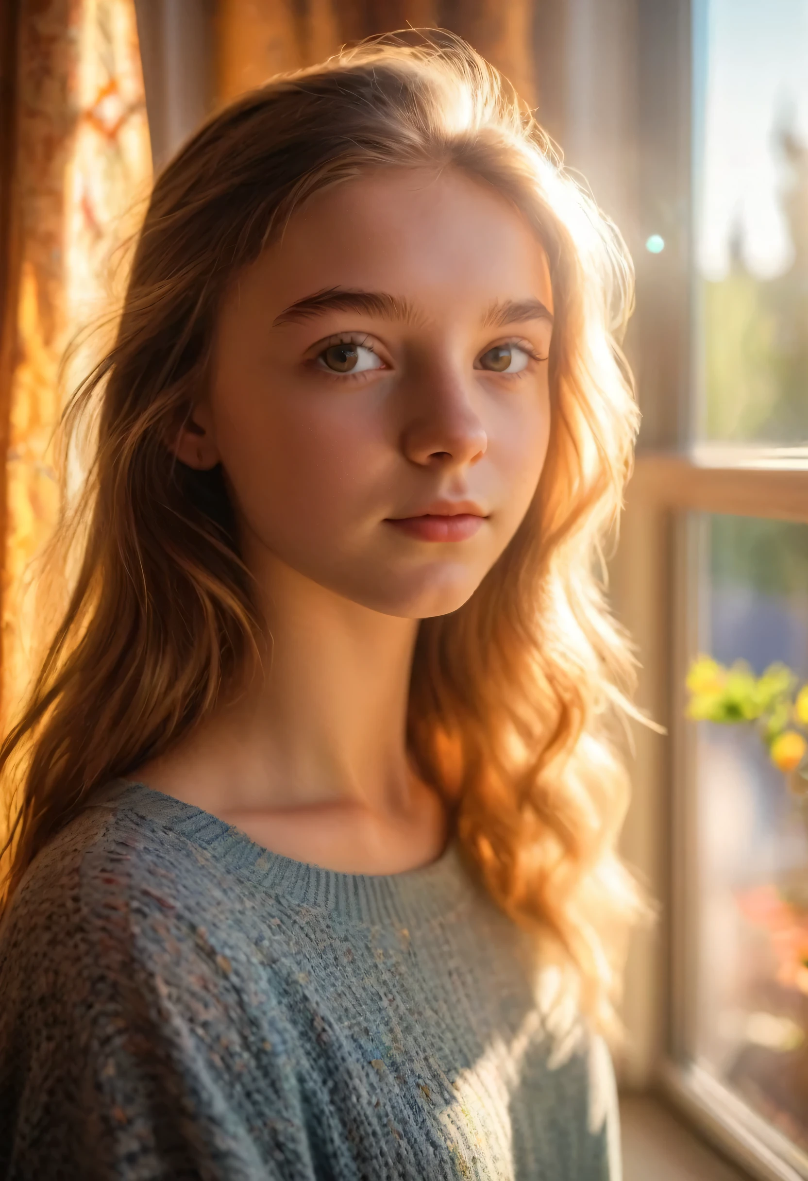 Zoom in on a cute European 40 yo man face, professional photography, 32k, RAW photo, best quality, HDR , highresabsurdres:1.2, lens flare,
