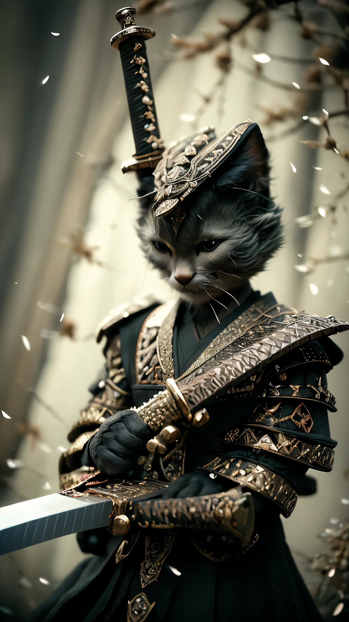 highest quality, masterpiece, Ultra-high resolution, RAW Photos, beautifully、aesthetic,Deep Shadow, Dark Theme,(Realistic:1.4), ((Soft lighting, Dim Light, Dark Scene, night):1.4)
(Japan samurai armor, Holding a sword)), Japanese Shrines, ,torii,Neon Light,
Graceful posture, An inspiring atmosphere, A magnetic being, Sophisticated Seduction, Fascinating Mystery,
Intricate Zentangle Patterns, One Woman, Incredible level of detail, generously given, Impressive viewpoint, a chaotic masterpiece, Elegantly poised, Vibrant color palette, ((Outdoor)), Inspired by futuristic architecture