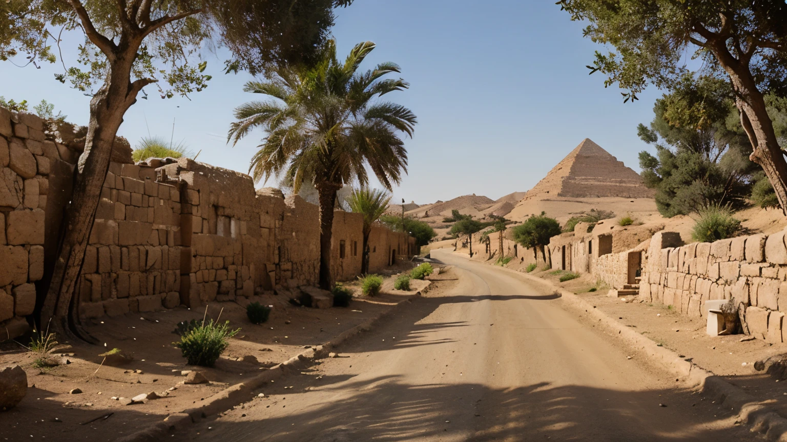 estrada longa, near Canaan in Egypt