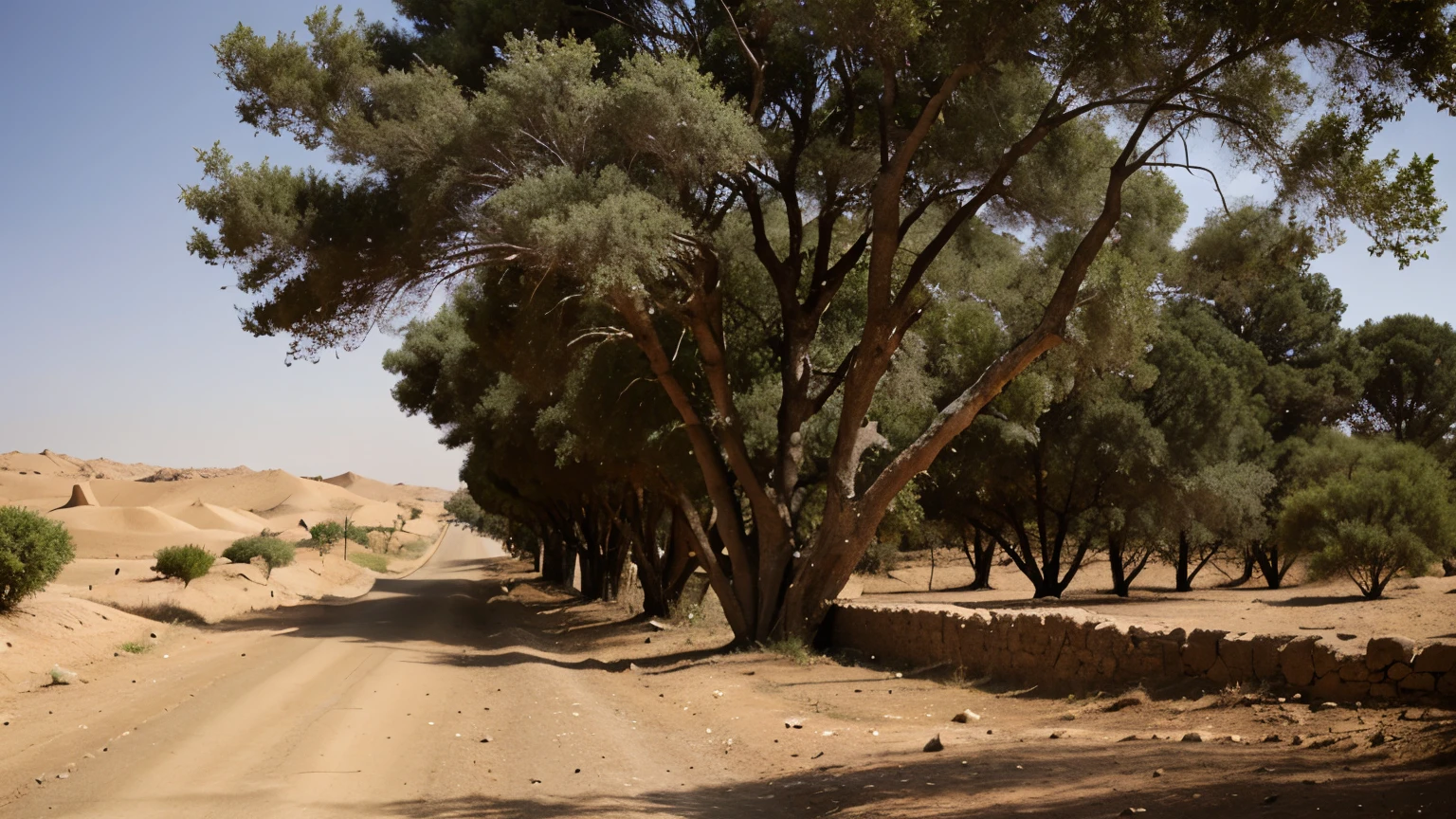 estrada longa, near Canaan in Egypt