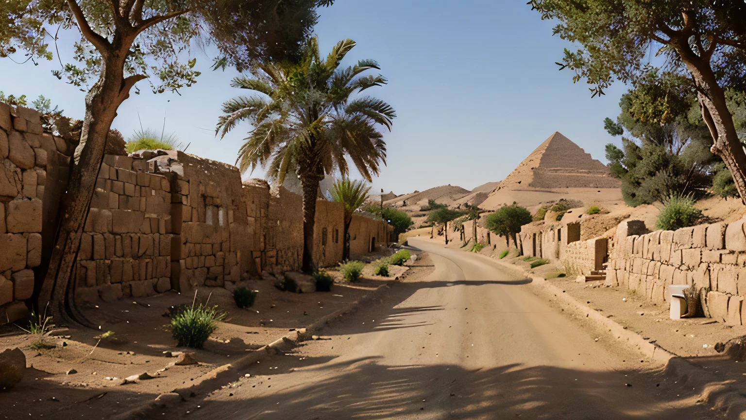 estrada longa, near Canaan in Egypt
