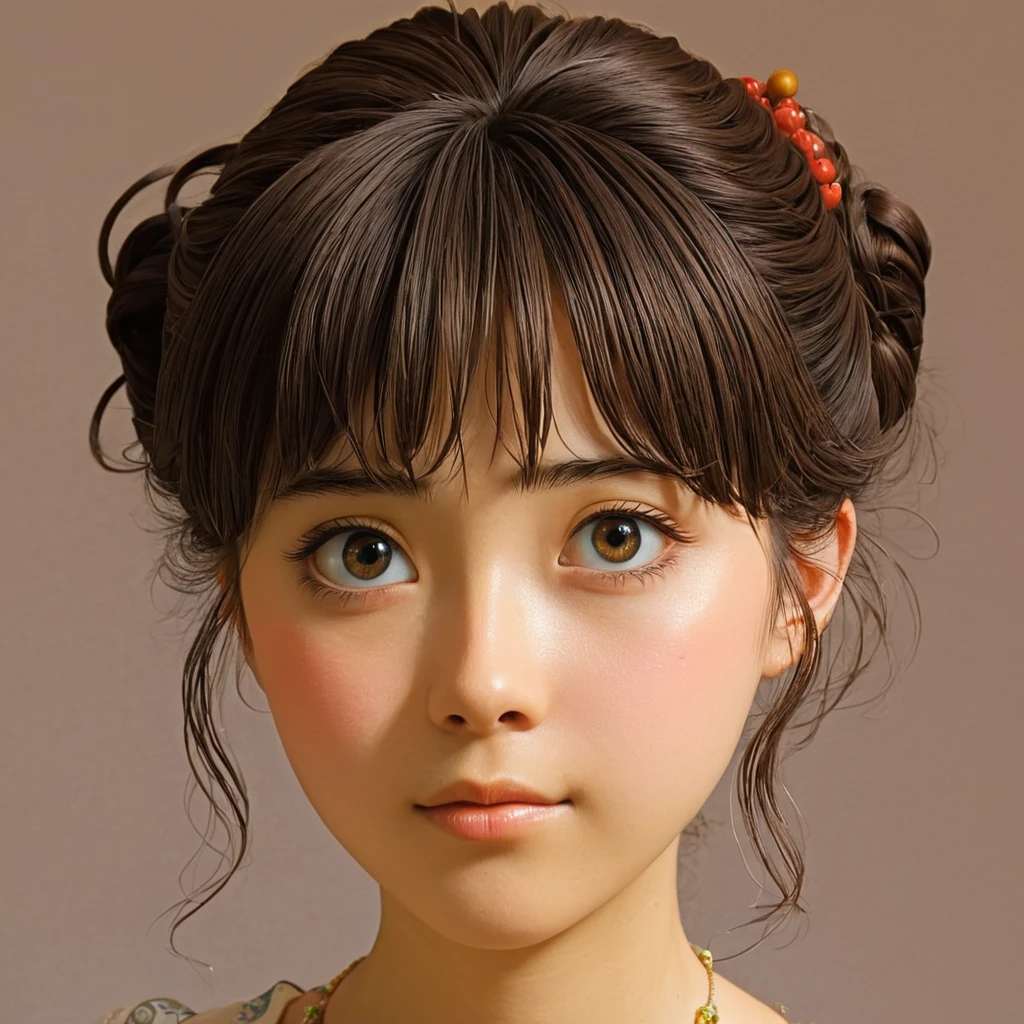 Close-Up, updody, girl, by Studio Ghibli, best quality, masterpiece, very aesthetic, perfect composition, intricate details, ultra-detailed