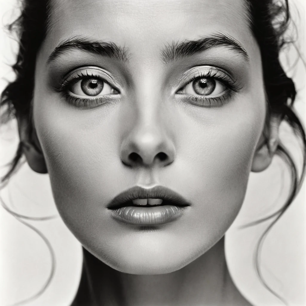 Close-Up, face, upbody, by richard avedon, best quality, masterpiece, very aesthetic, perfect composition, intricate details, ultra-detailed