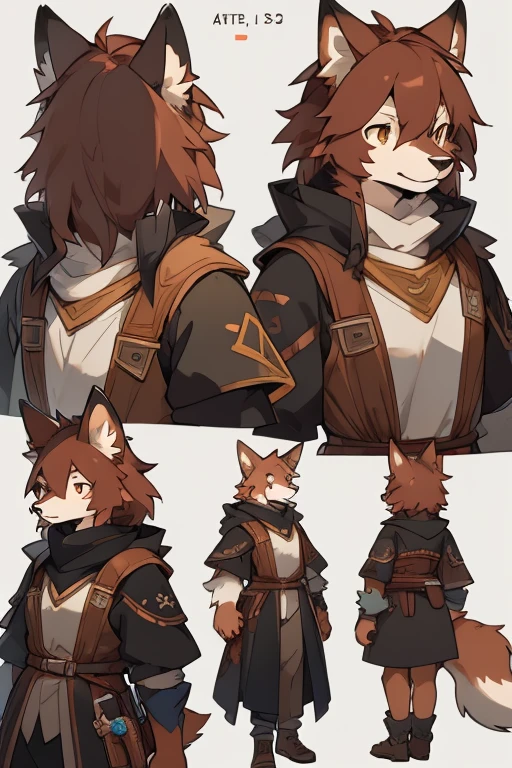 ( Absurdly , High quality , ultra detailed ) ,( hand detailed ) , (concept art, character sheet),absurdres(highly detailed beautiful face and eyes)perfect anatomy, multiple characters, multiple emotions, kids, 2+ boys, 2+ girls, multiple types of clothes, fantasy adventure type clothing, different fur colorings,  wolves, foxes, wolf-foxes, brown fur, gray fur, red fur, tan fur, black fur, white fur, children 
