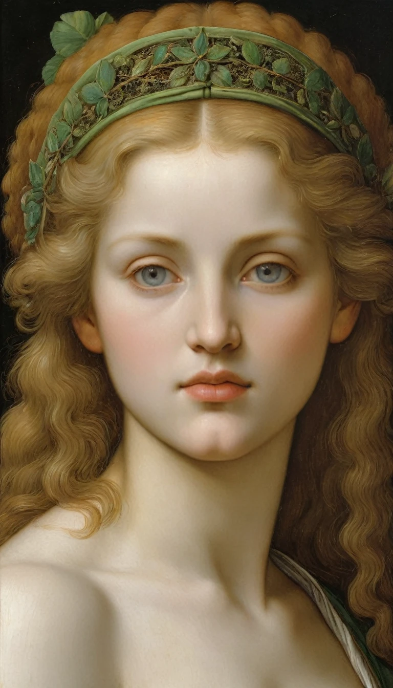 Close-Up, face, upbody, by Raphael, best quality, masterpiece, very aesthetic, perfect composition, intricate details, ultra-detailed
