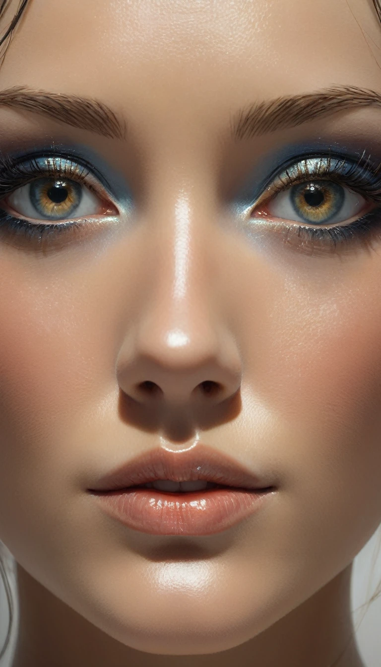 Close-Up, face, upbody, by Richard Anderson, best quality, masterpiece, very aesthetic, perfect composition, intricate details, ultra-detailed