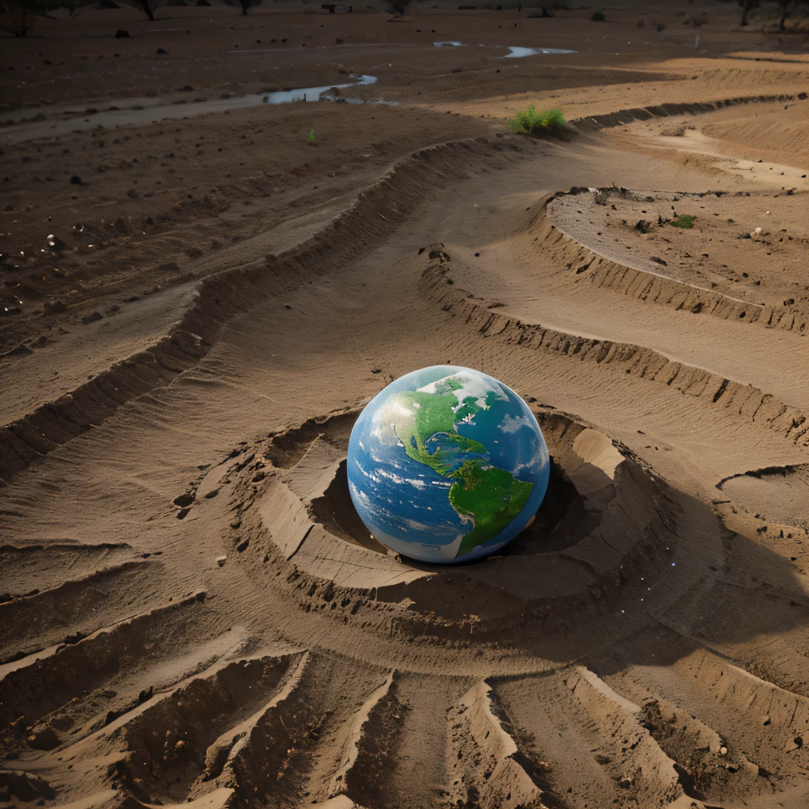 Make a picture on World environment day including Land restoration, desertification and drought resilience