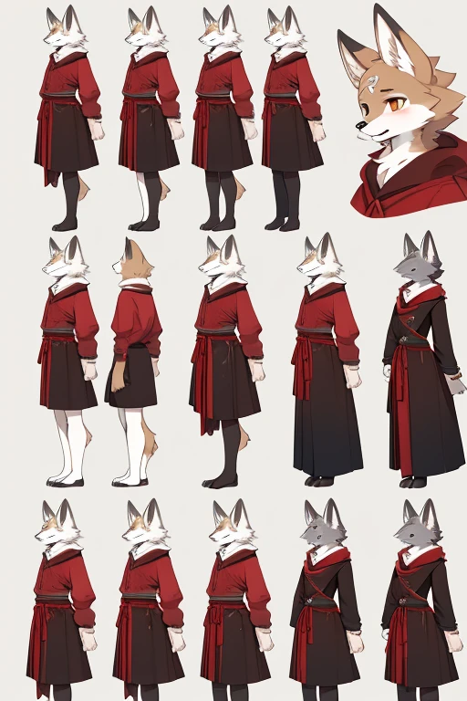 ( Absurdly , High quality , ultra detailed ) ,( hand detailed ) , (concept art, character sheet),absurdres(highly detailed beautiful face and eyes)perfect anatomy, multiple characters, multiple emotions, kids, 6+boys, 6+girls, multiple types of clothes, different fur colorings, wolves, foxes, wolf-foxes, brown fur, gray fur, red fur, tan fur, black fur, white fur, children, different characters