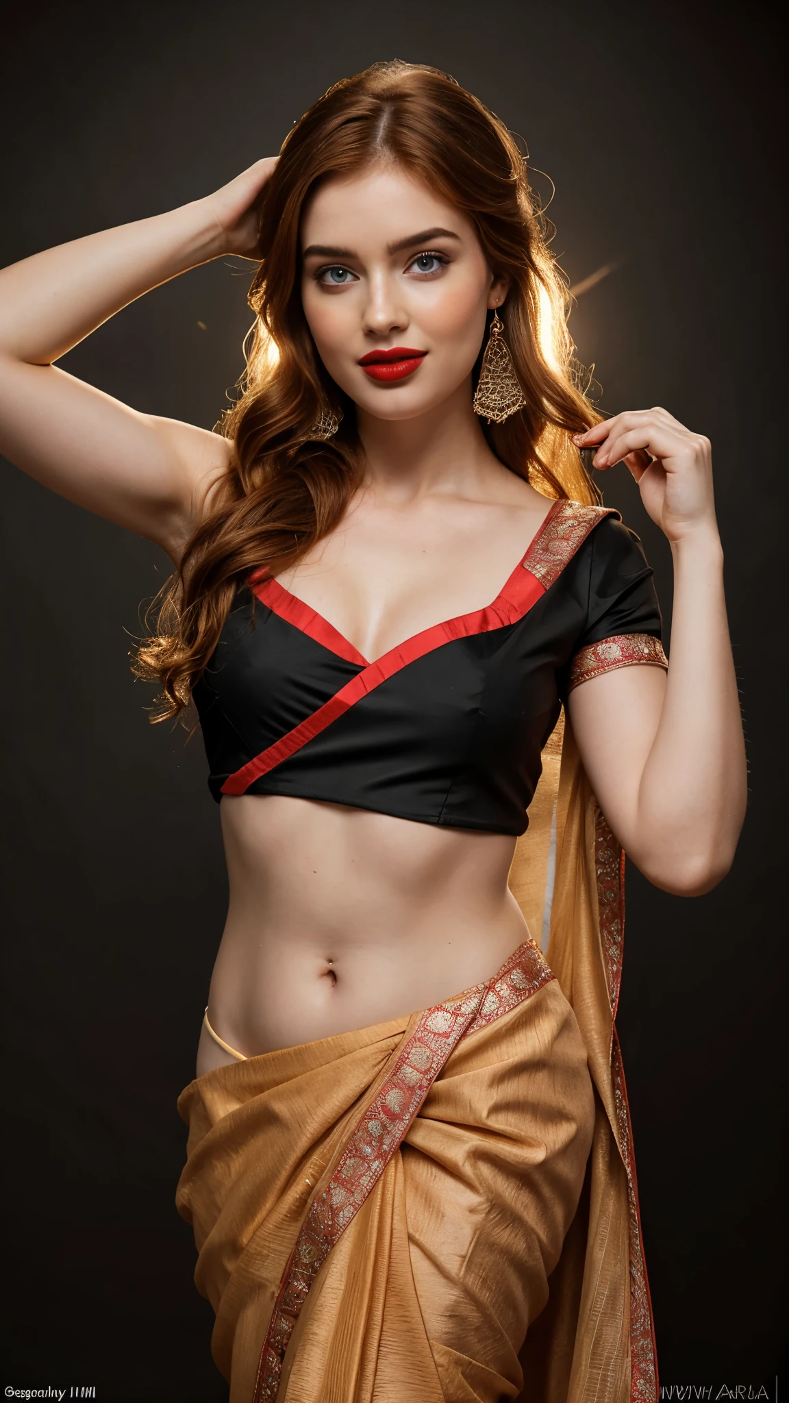 Pornstar jia lissa,big ,big breast,inside class room behind blackboard  sassy photoshoot, (wearing full Indian saree ),(red lipstick, sexy bright face), (intricate detailing of face eyes nose mouth full lips & body parts), textured skin, smile:0.6, eyes symmetry, face symmetry, 256K, HDR, hyper realistic, intricate detailing, yotta-pixel image, yocto-pixel detailing, super realistic,4k, HDR, detailed image, full cover saree, full body capture, whole body capture in this picture 